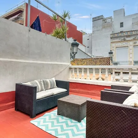 Lejlighed Casa Playa Arenas Con Terraza